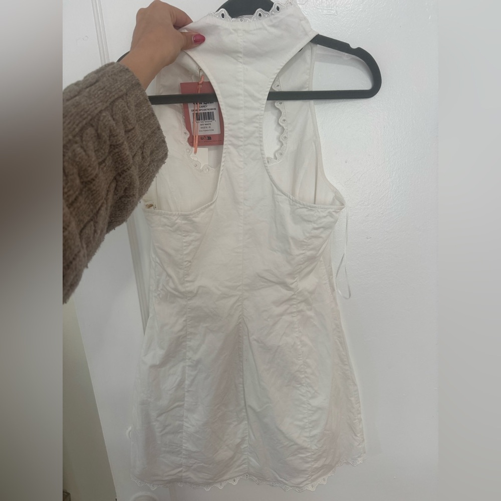 Cult Gaia White Carey Dress NWT - Picture 4 of 5